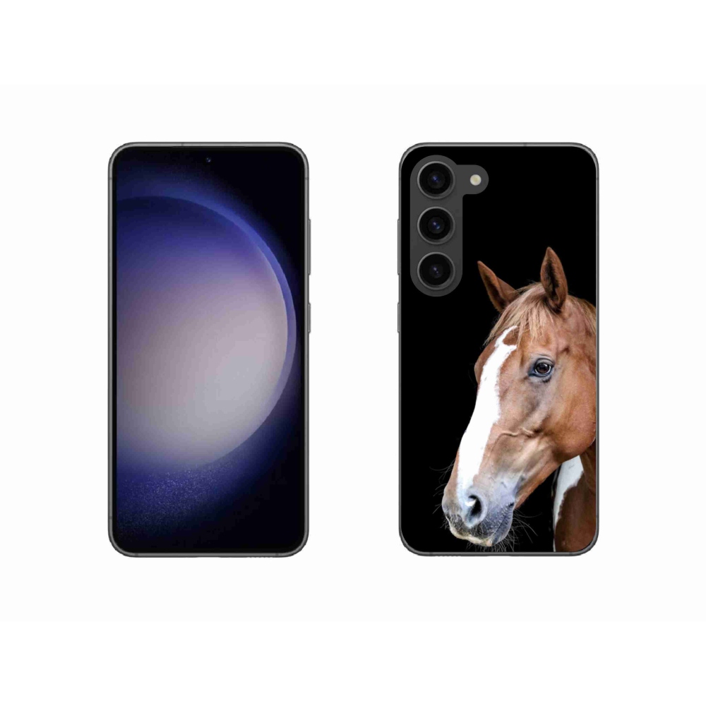 Zselés borítás mmCase Samsung Galaxy S23 5G - barna ló 3