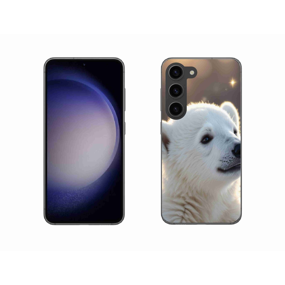 Gél védőhuzat mmCase Samsung Galaxy S23 5G - jegesmedve