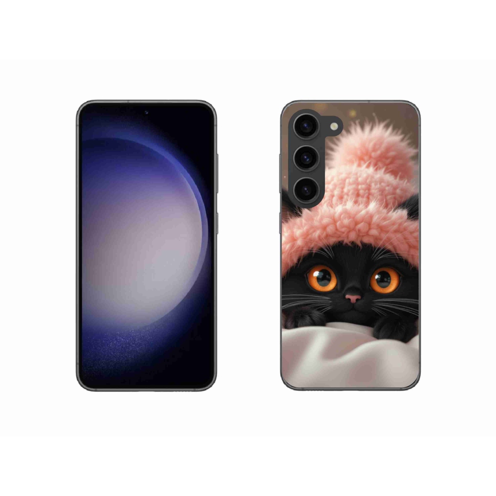 Gél borító mmCase Samsung Galaxy S23 5G - aranyos cica 7