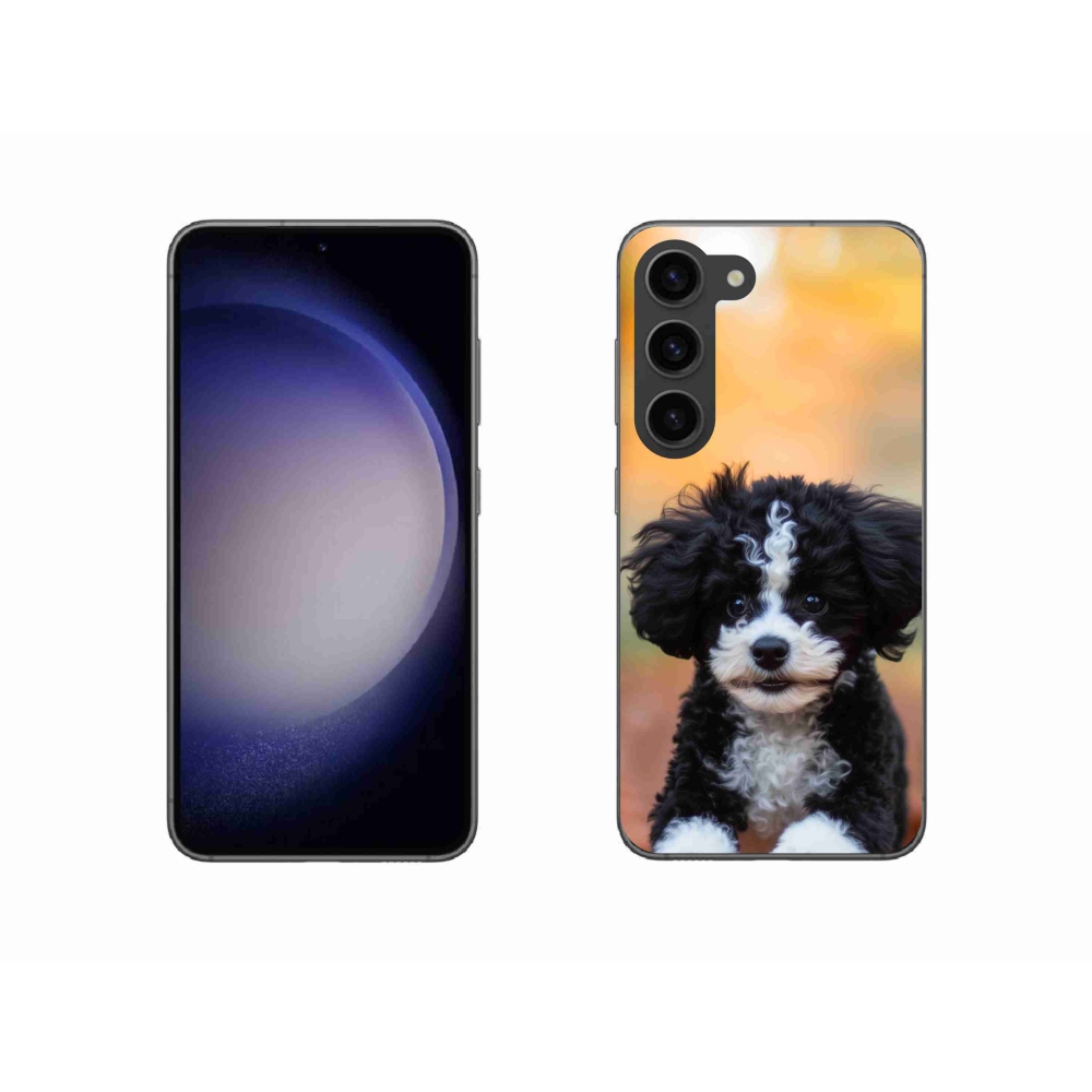 Gél borító mmCase Samsung Galaxy S23 5G - aranyos kiskutya 2