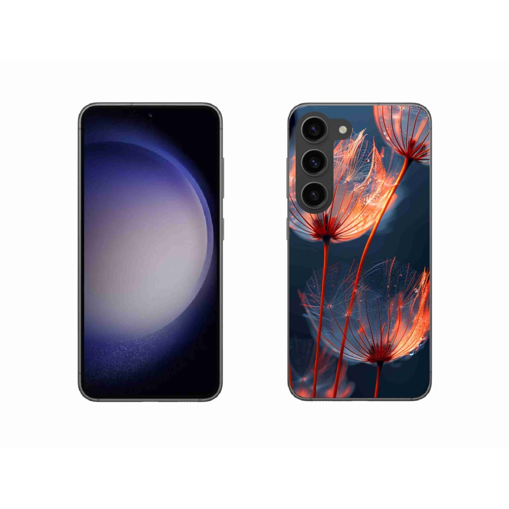 Zselés borítás mmCase Samsung Galaxy S23 5G - világító pehely