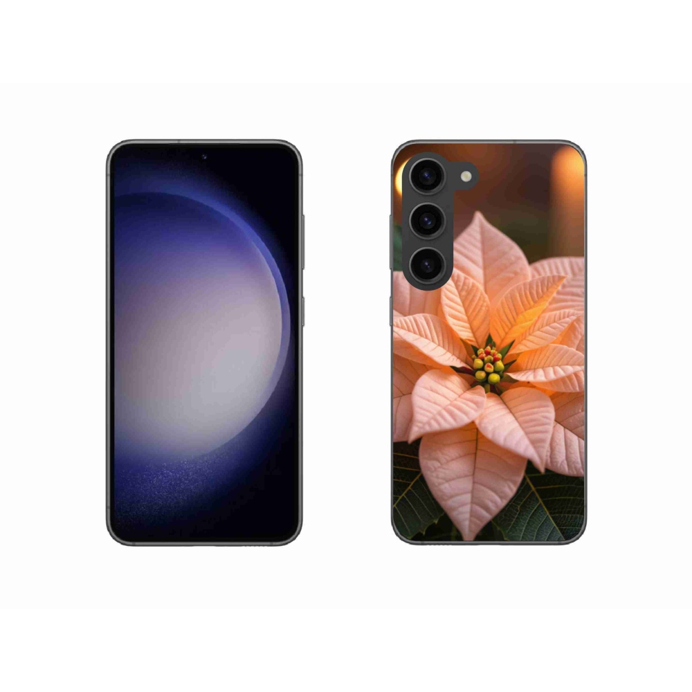 Gél borítás mmCase Samsung Galaxy S23 5G - Karácsonyi csillag