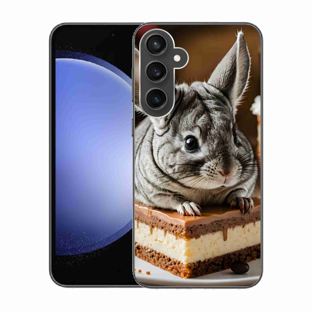 Gél védőhuzat mmCase Samsung Galaxy S23 FE készülékhez - csincsilla