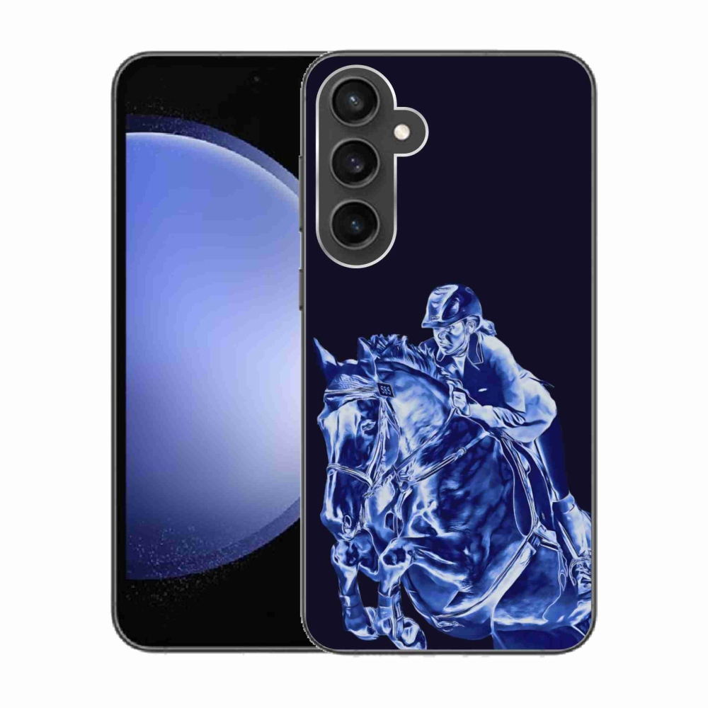 Zselés borítás mmCase Samsung Galaxy S23 FE - versenyló számára