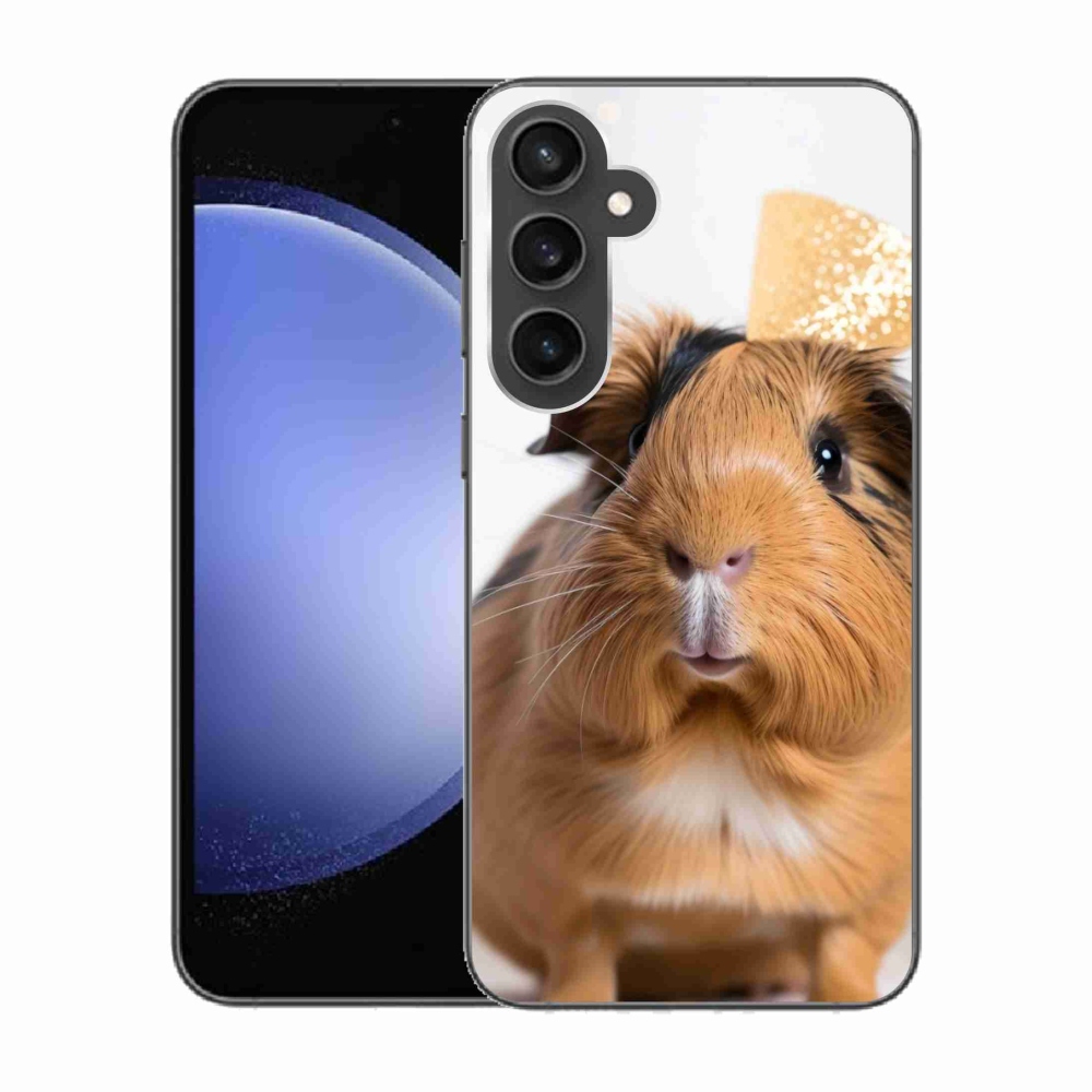 Zselés borítás mmCase Samsung Galaxy S23 FE - barna tengerimalachoz