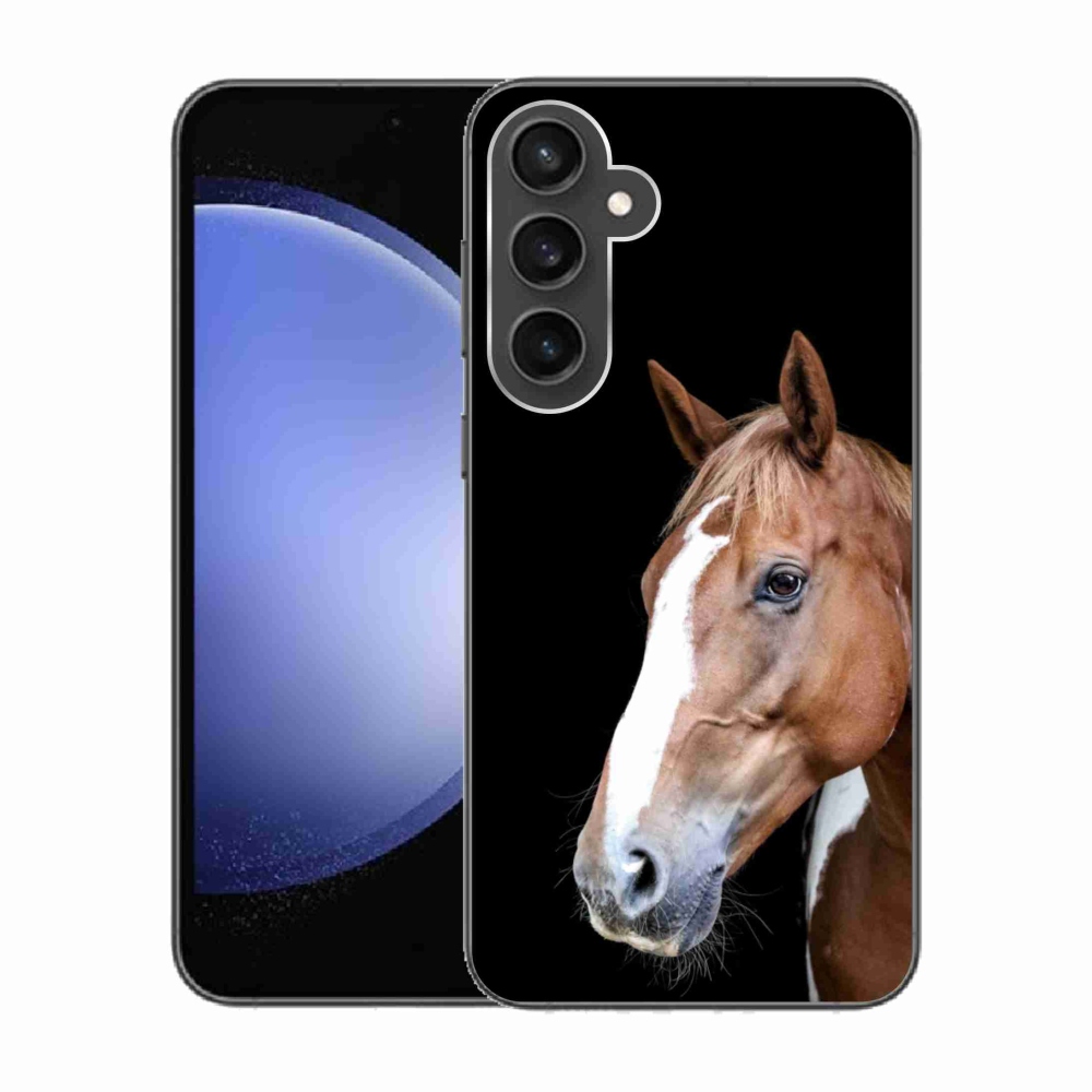 Zselés borítás mmCase Samsung Galaxy S23 FE - barna ló 3