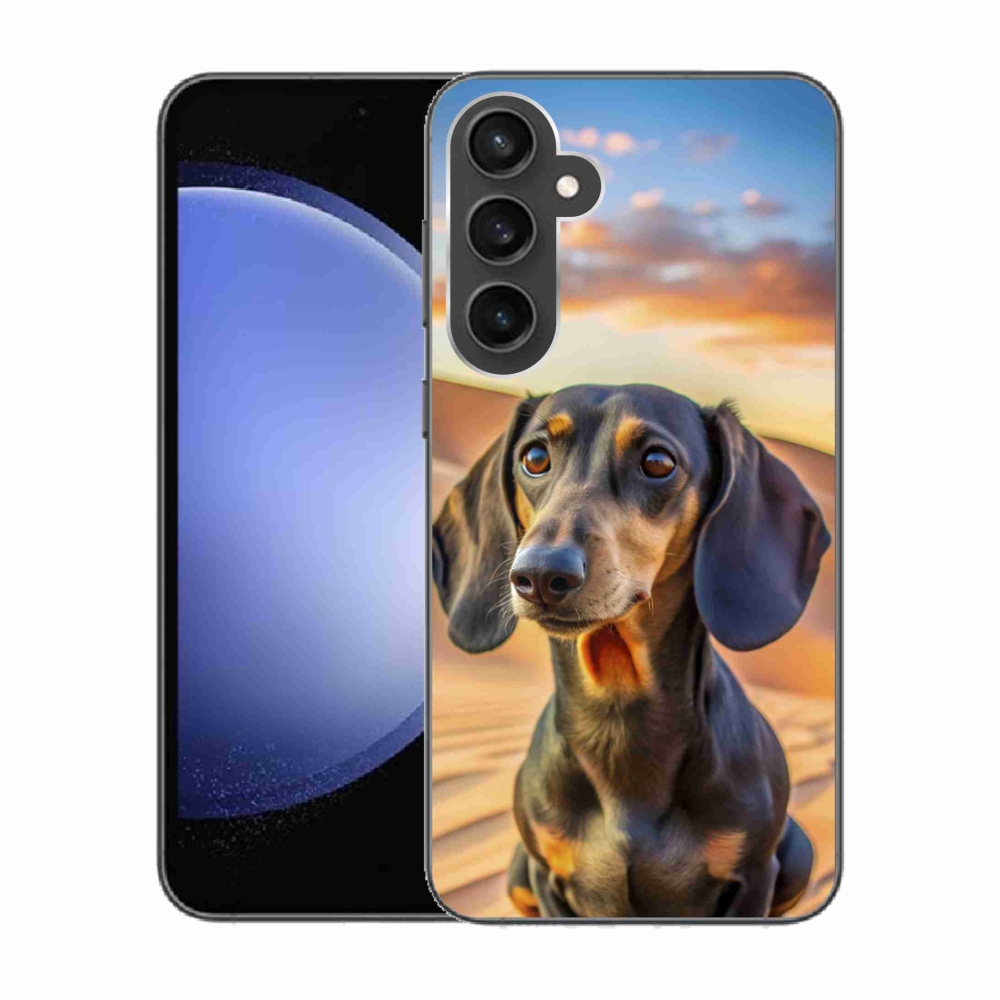 Zselés borítás mmCase Samsung Galaxy S23 FE - tacskó 3