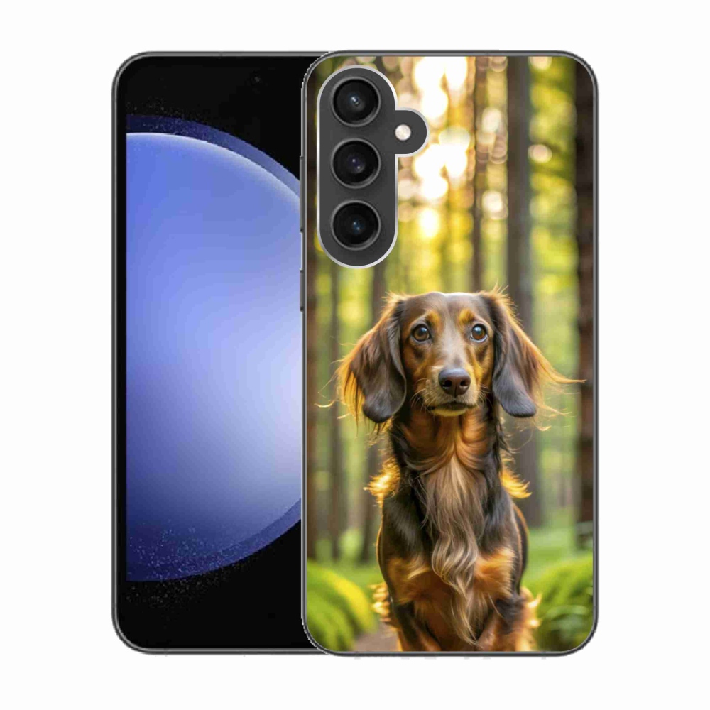 Zselés borítás mmCase Samsung Galaxy S23 FE - tacskó 4