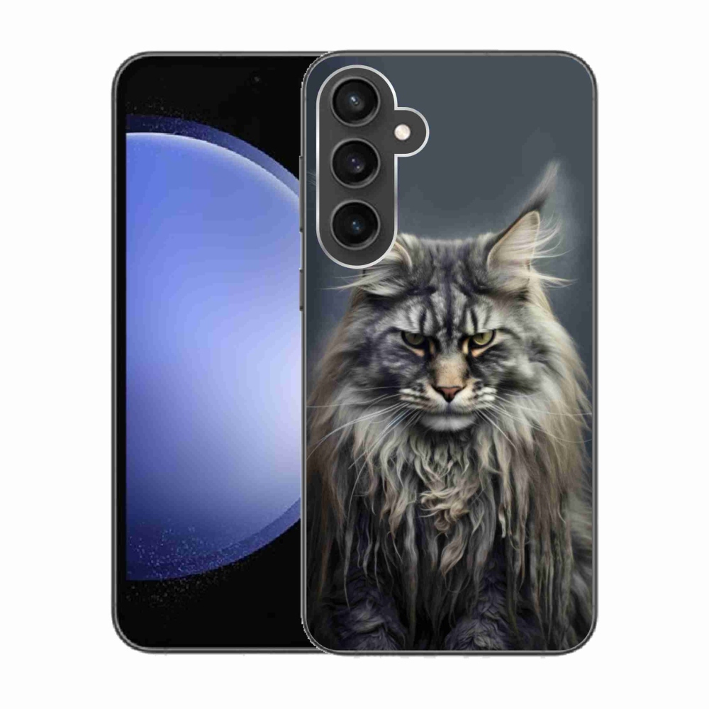 Zselés borítás mmCase Samsung Galaxy S23 FE - macskaszem nézet 4