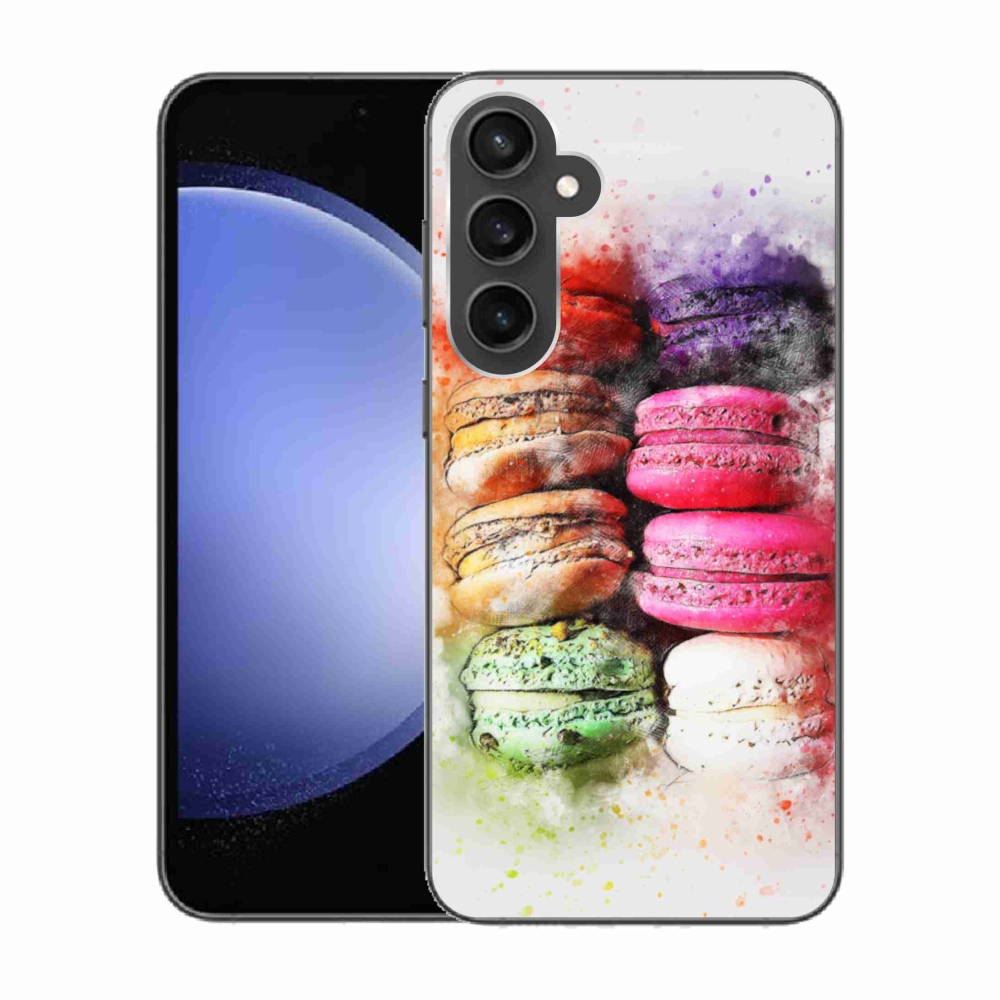 Zselés borítás mmCase Samsung Galaxy S23 FE készülékhez - makaróni