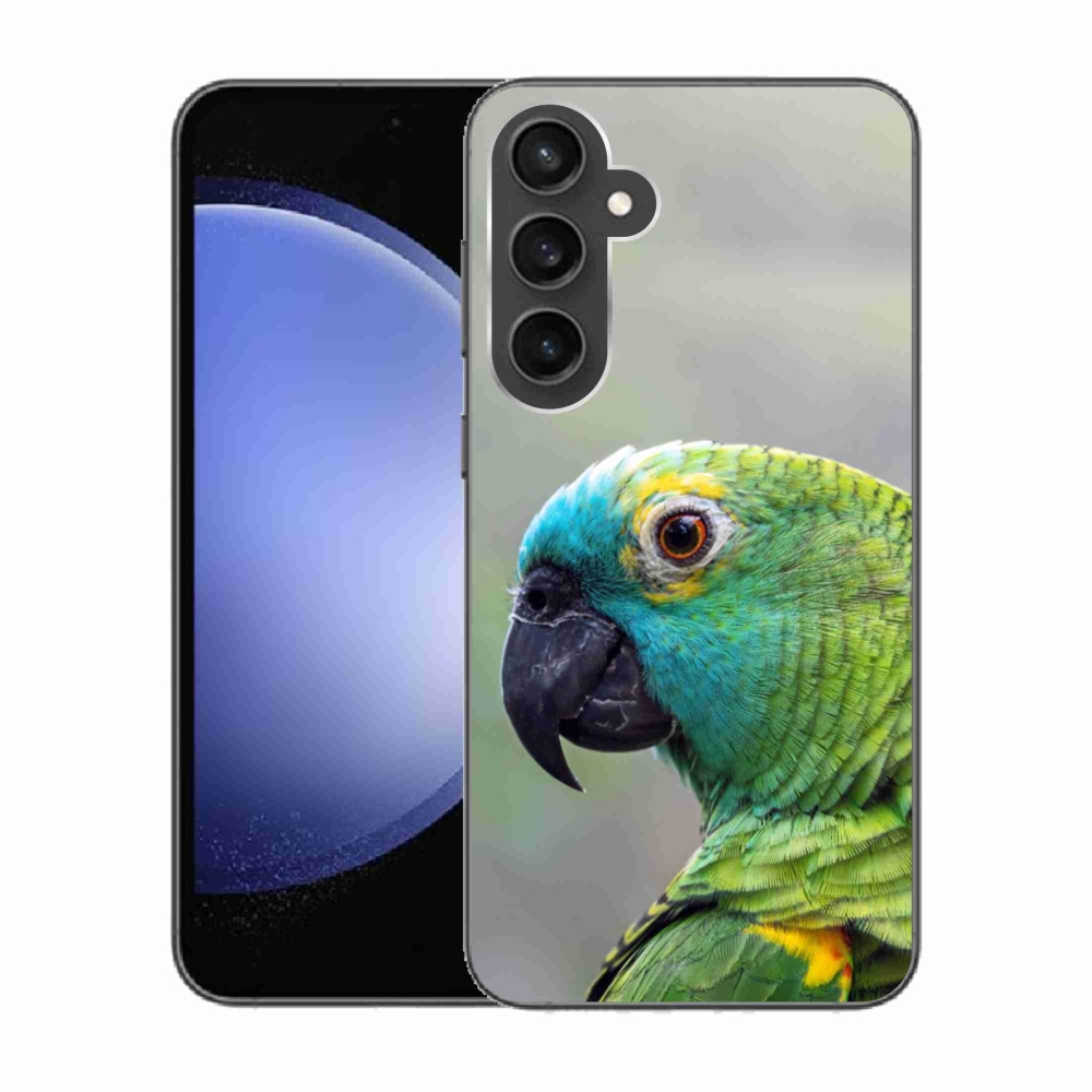 Gél borítás mmCase Samsung Galaxy S23 FE készülékhez - papagáj amazon