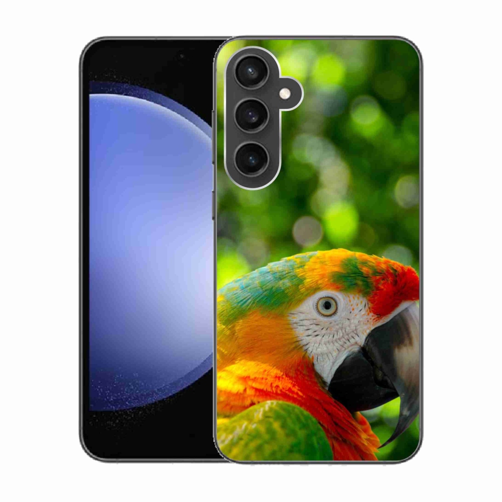 Zselés borítás mmCase Samsung Galaxy S23 FE - papagáj ara 3