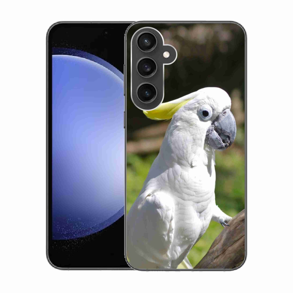 Zselés borítás mmCase Samsung Galaxy S23 FE - papagáj kakadu 2