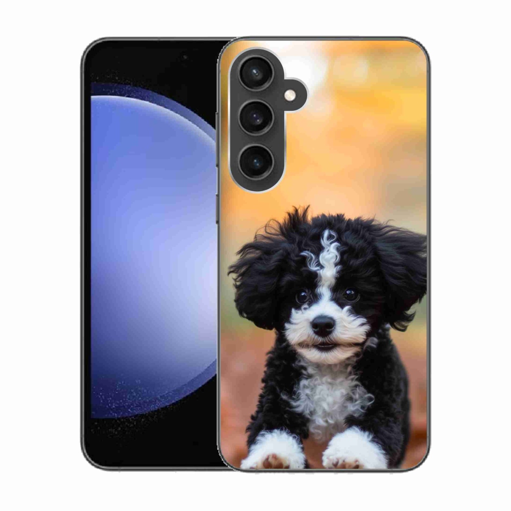 Gél borítás mmCase Samsung Galaxy S23 FE - aranyos kiskutya 2