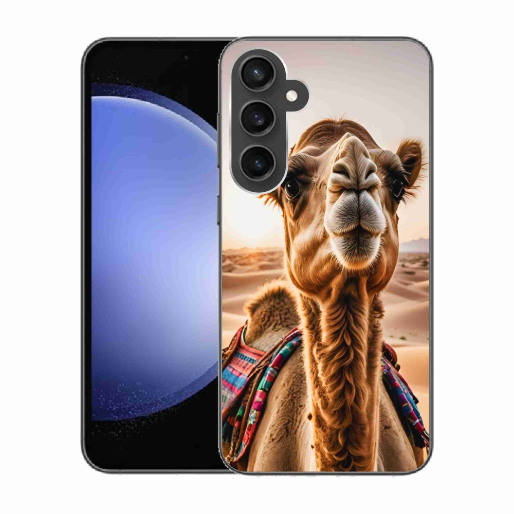 Gél védőhuzat mmCase Samsung Galaxy S23 FE készülékhez - teve színű