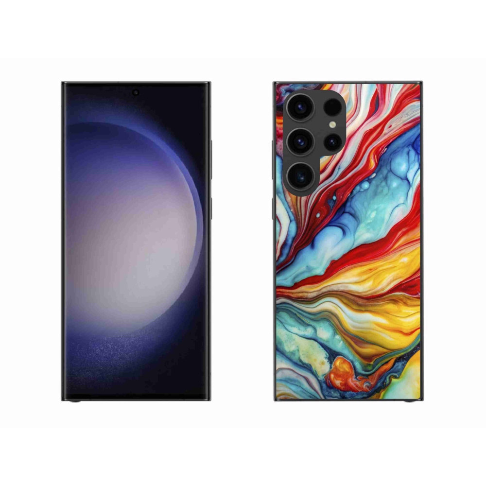 Gél borítás mmCase Samsung Galaxy S23 Ultra 5G - absztrakt motívum 58