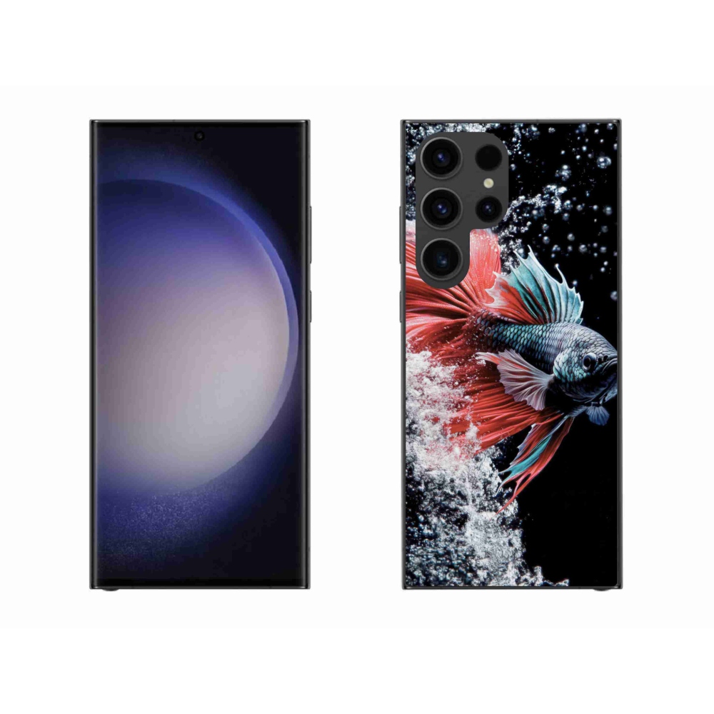 Gél borítás mmCase Samsung Galaxy S23 Ultra 5G - harcos színű Samsung Galaxy S23 Ultra 5G számára