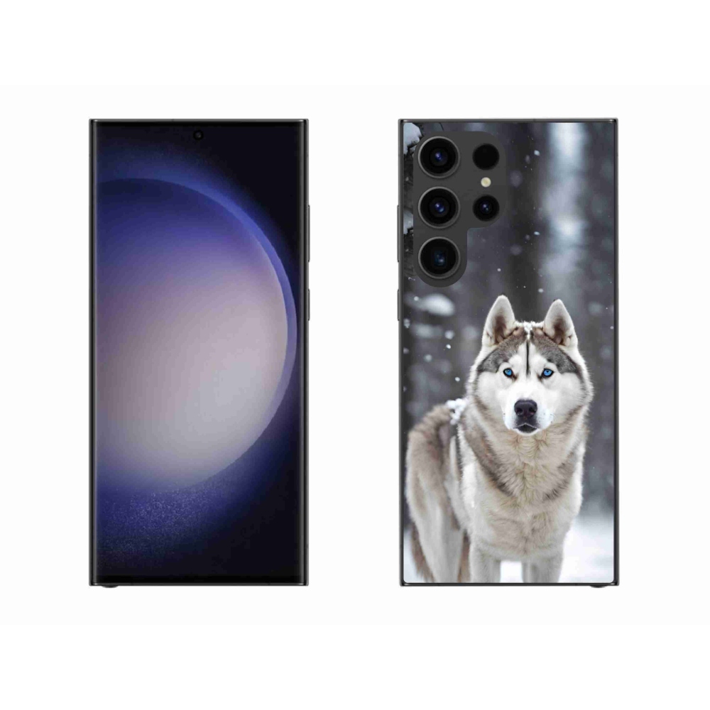 Zselés borítás mmCase Samsung Galaxy S23 Ultra 5G - husky 2