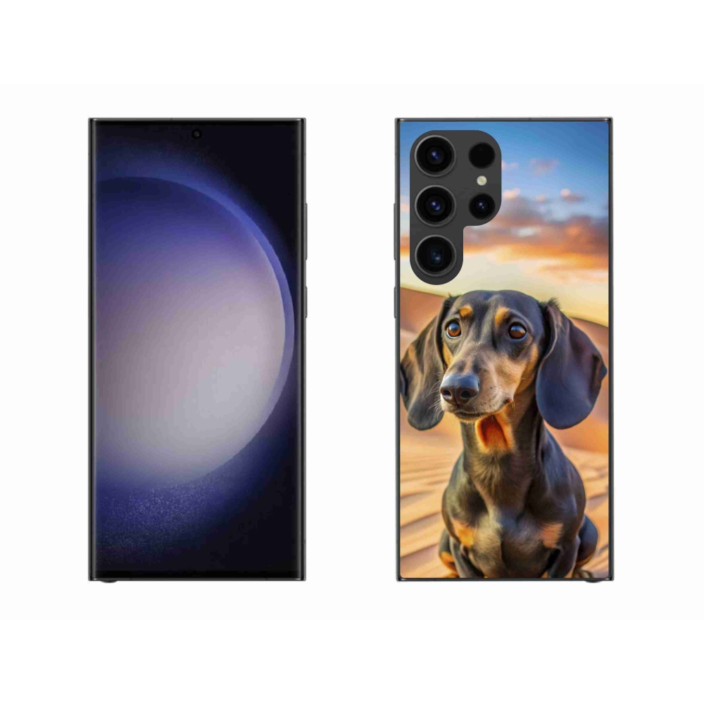 Zselés borítás mmCase Samsung Galaxy S23 Ultra 5G - tacskó 3