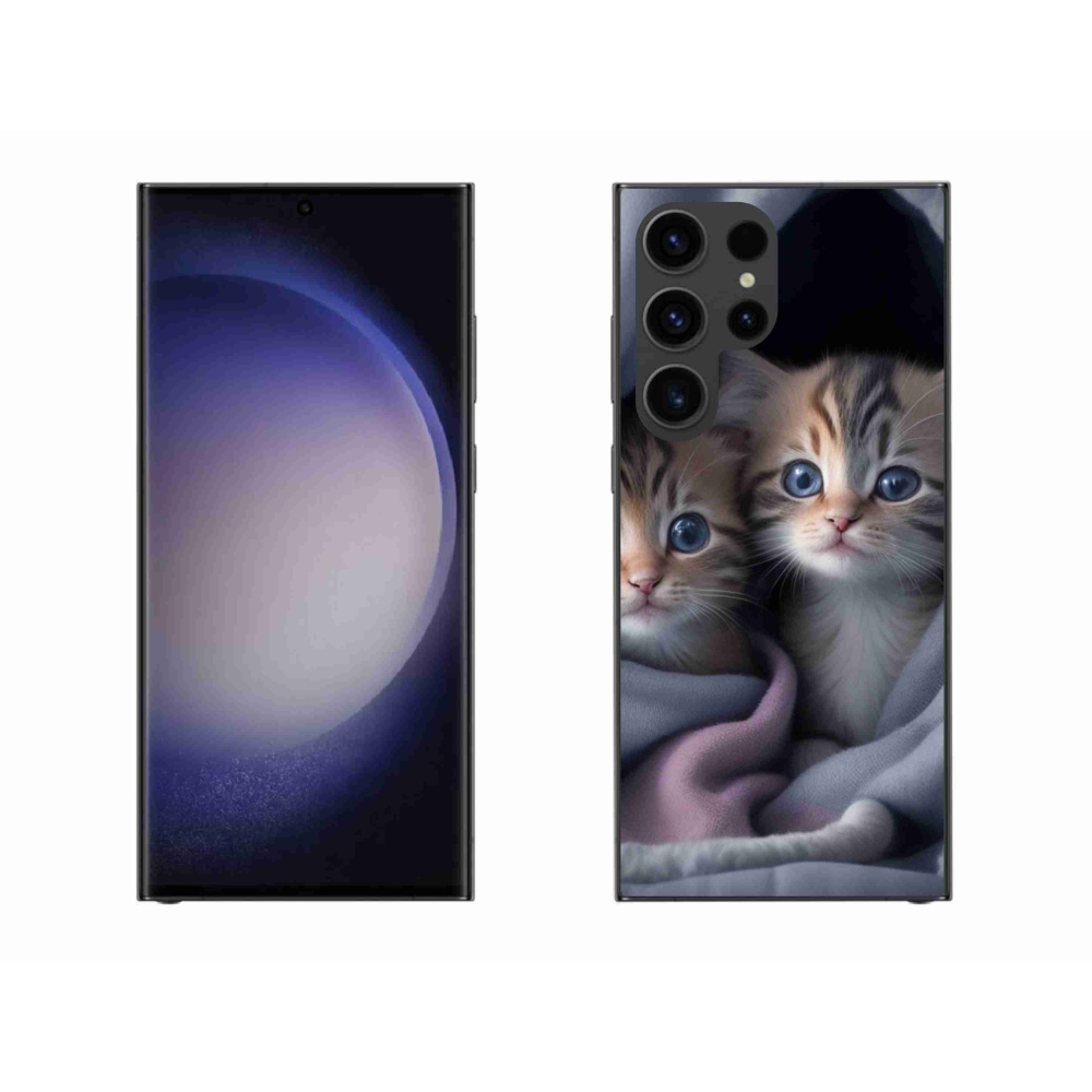 Gél védőburkolat mmCase Samsung Galaxy S23 Ultra 5G - cat duo 2