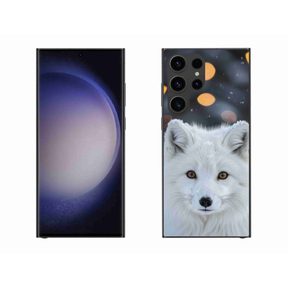 Zselés borítás mmCase Samsung Galaxy S23 Ultra 5G - polár róka