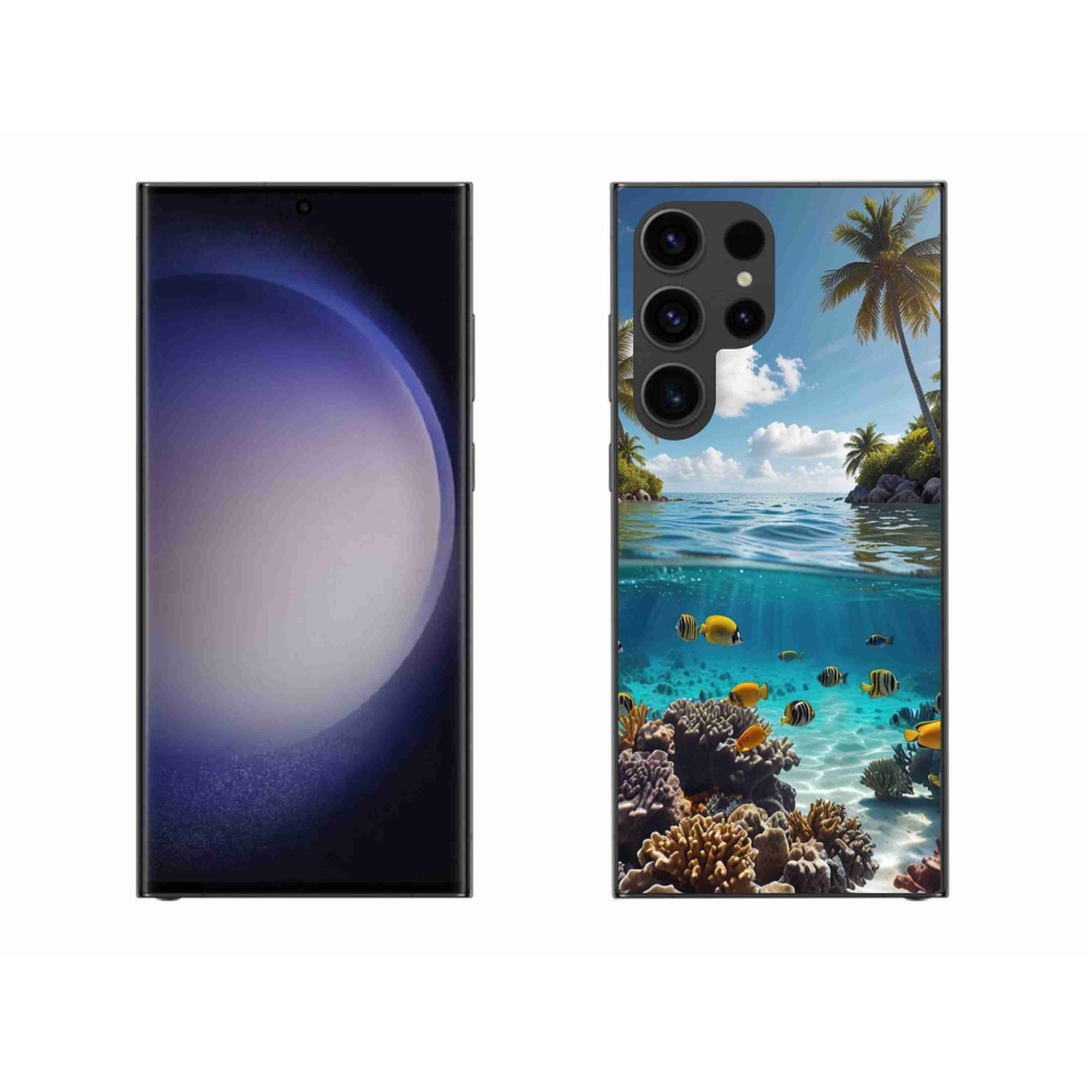 Gél borítás mmCase Samsung Galaxy S23 Ultra 5G - Sea World 4