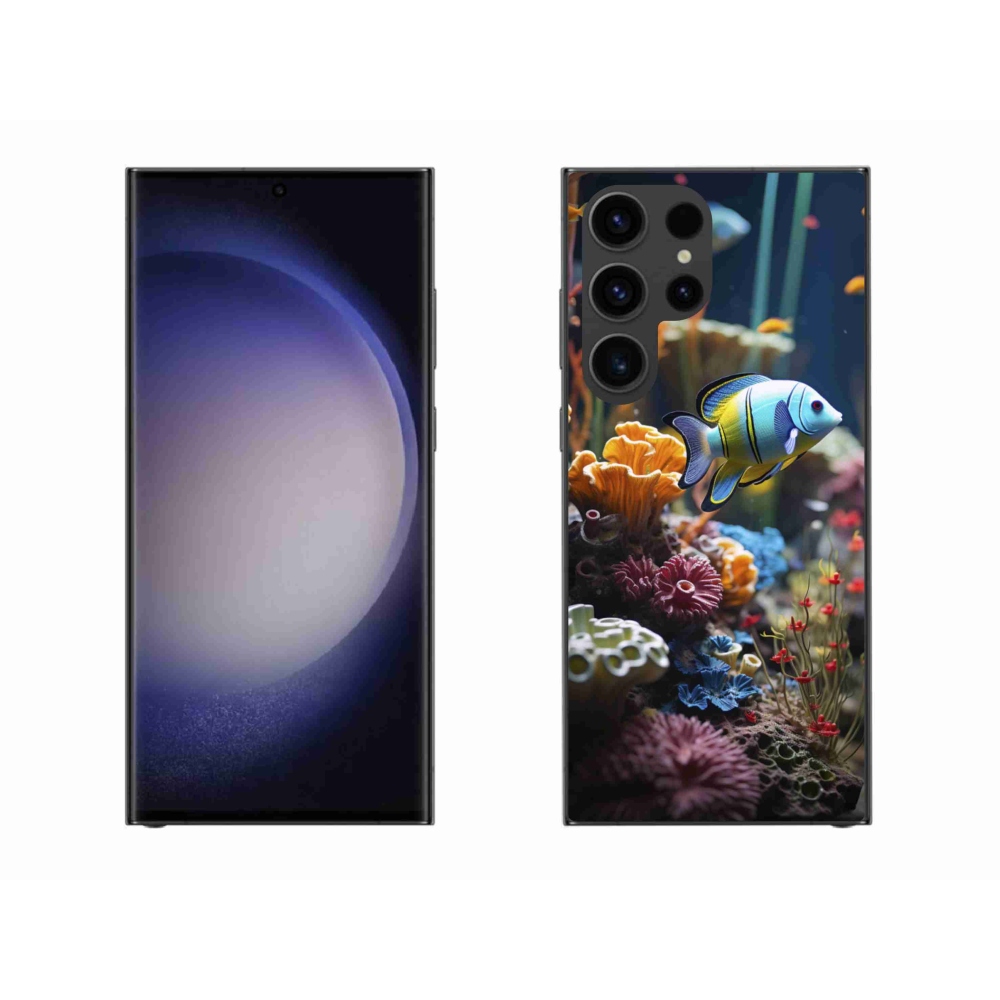 Zselés borítás mmCase Samsung Galaxy S23 Ultra 5G - Sea World 5