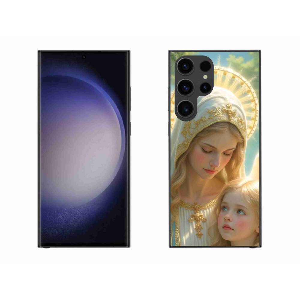 Gél borítás mmCase Samsung Galaxy S23 Ultra 5G - vallási motívum 2