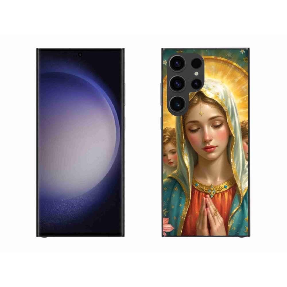 Gél borítás mmCase Samsung Galaxy S23 Ultra 5G - vallási motívum 3