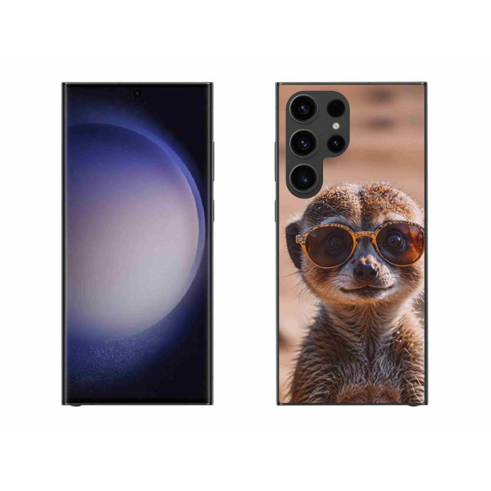 Gél borítás mmCase Samsung Galaxy S23 Ultra 5G - stílusos surikata