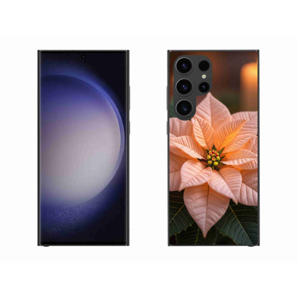 Gél borítás mmCase Samsung Galaxy S23 Ultra 5G - Karácsonyi csillag