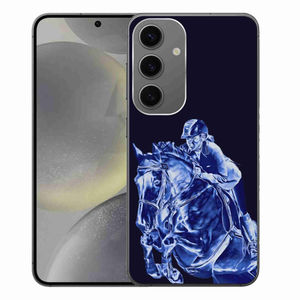 Zselés borítás mmCase Samsung Galaxy S24+ - versenylóhoz