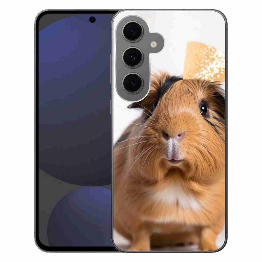 Zselés borítás mmCase Samsung Galaxy S24 FE - barna tengerimalachoz