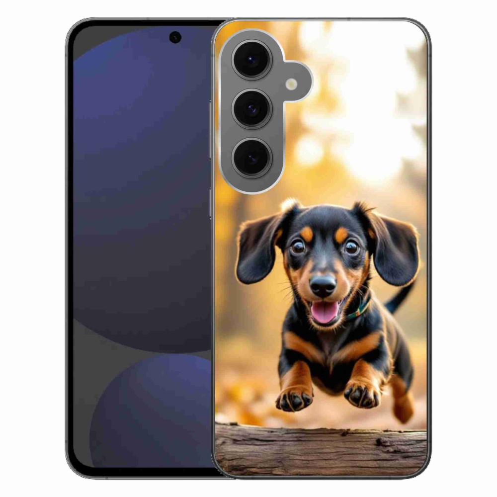 Zselés borítás mmCase Samsung Galaxy S24 FE - tacskó 2