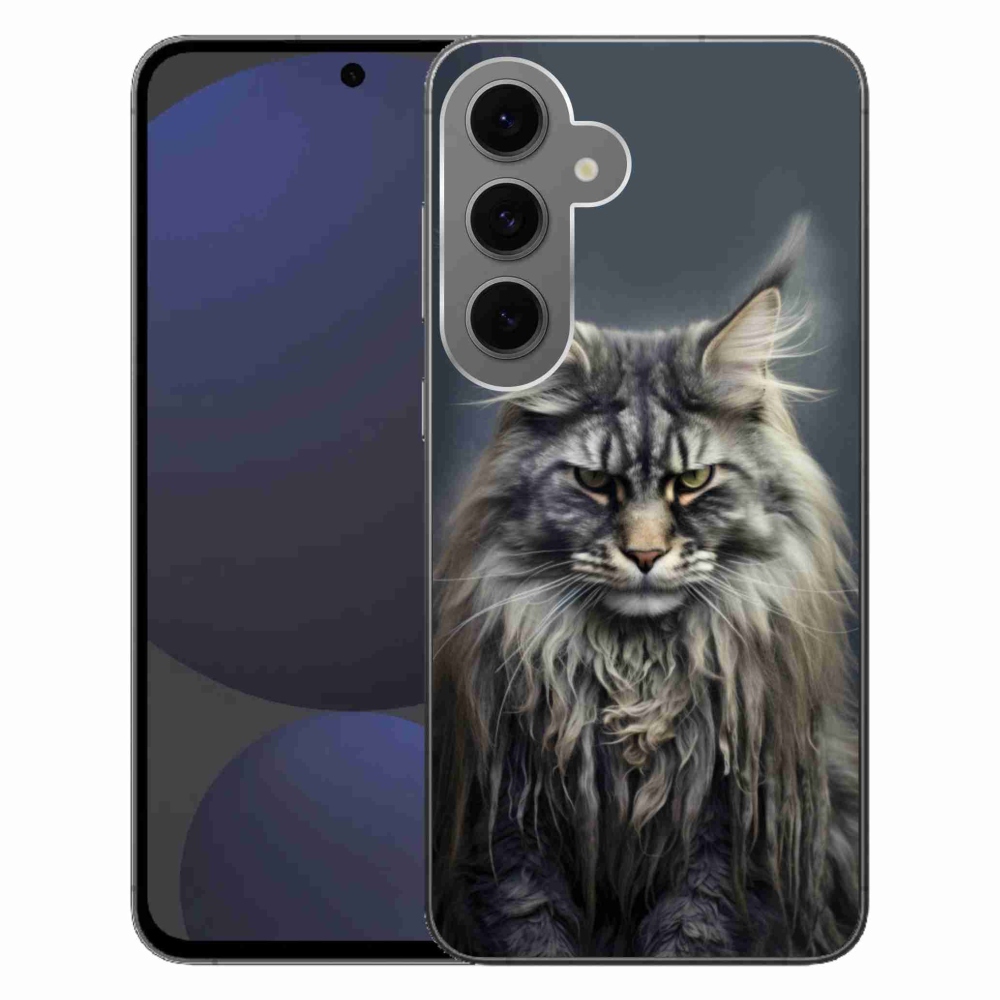 Zselés borítás mmCase Samsung Galaxy S24 FE - macskaszem nézet 4