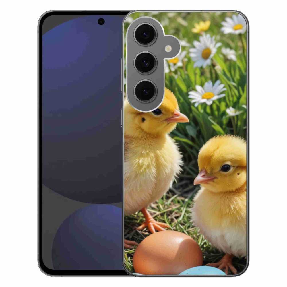 Zselés borítás mmCase Samsung Galaxy S24 FE - csirkékhez