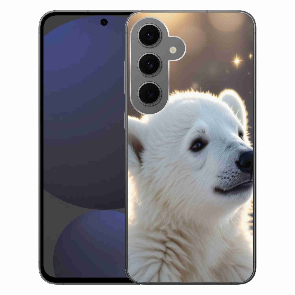 Gél védőhuzat mmCase Samsung Galaxy S24 FE készülékhez - jegesmedve