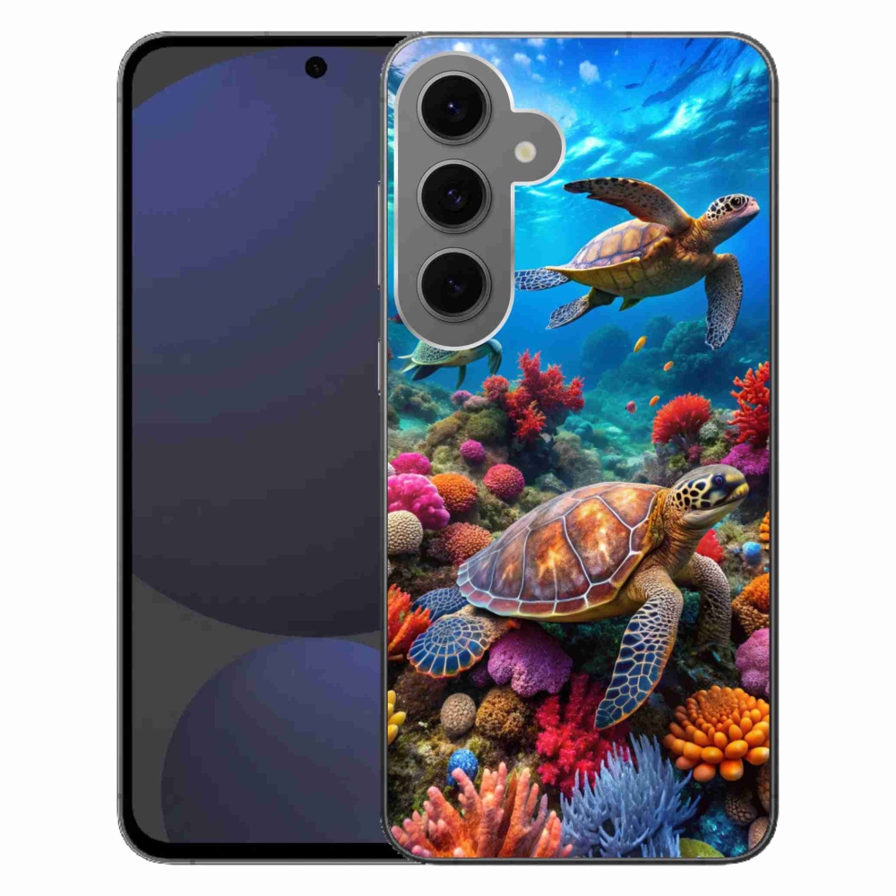 Zselés borítás mmCase Samsung Galaxy S24 FE - Sea World 2