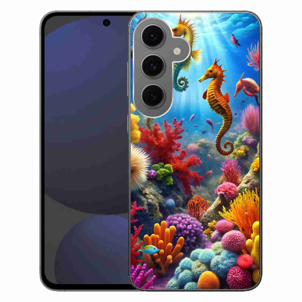 Zselés borítás mmCase Samsung Galaxy S24 FE - Sea World 3