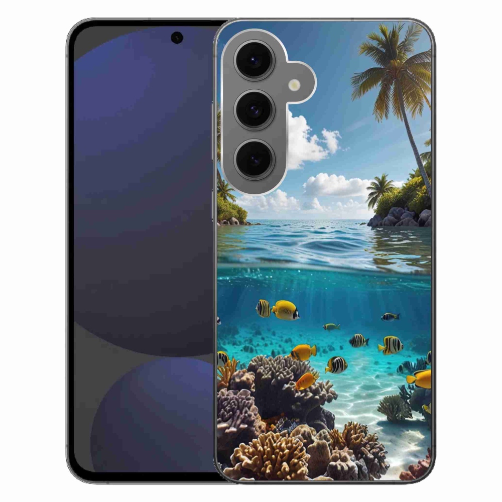 Zselés borítás mmCase Samsung Galaxy S24 FE - Sea World 4