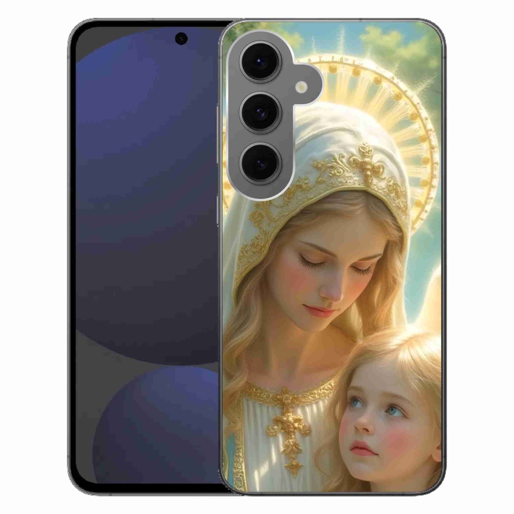 Zselés borítás mmCase Samsung Galaxy S24 FE - vallási motívum 2