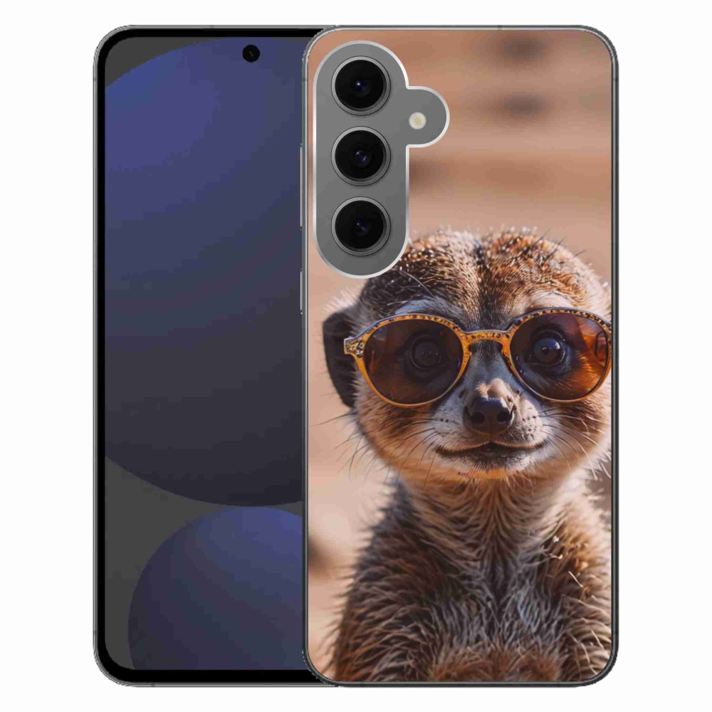 Gél borítás mmCase Samsung Galaxy S24 FE készülékhez - stílusos surikata