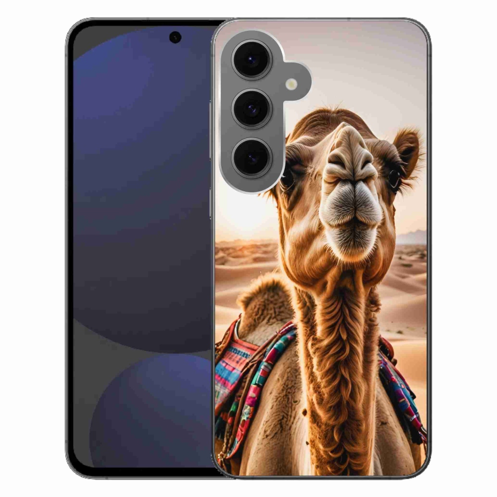 Gél védőhuzat mmCase Samsung Galaxy S24 FE készülékhez - teve színű