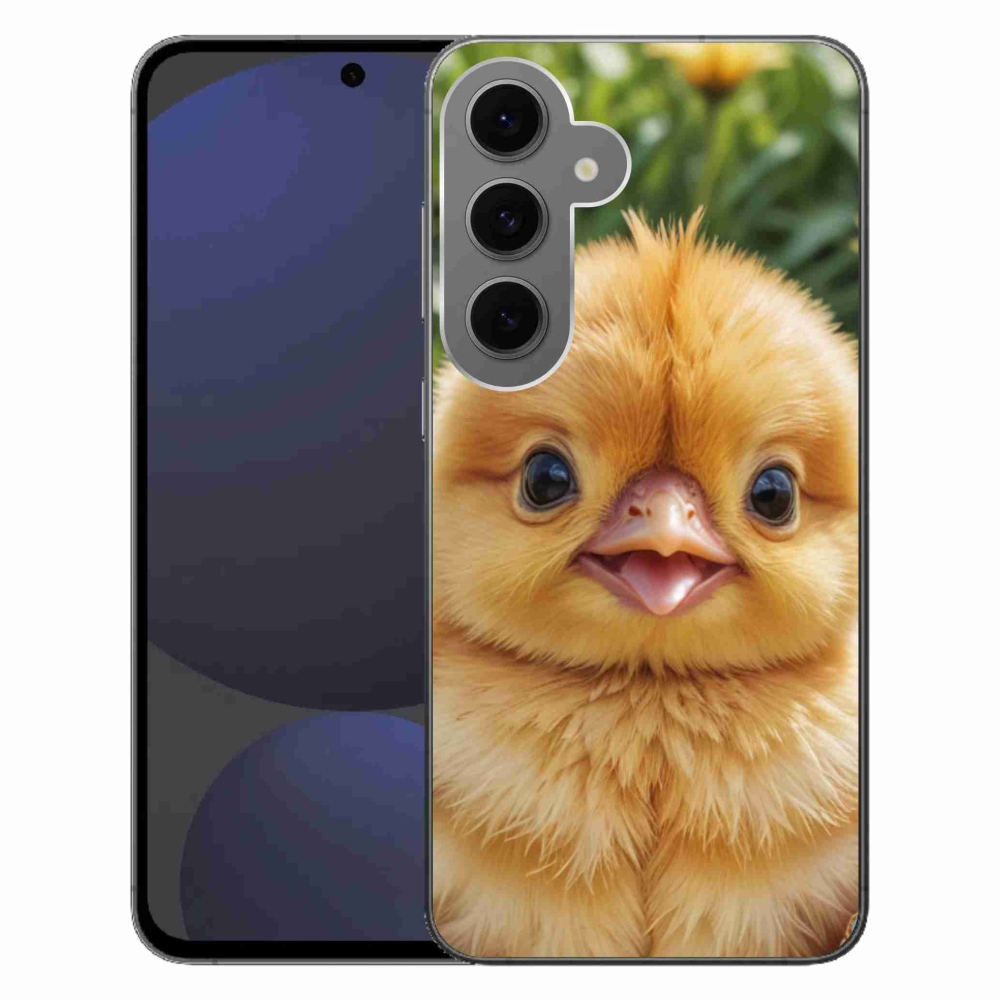 Gél borítás mmCase Samsung Galaxy S24 FE készülékhez - boldog csaj