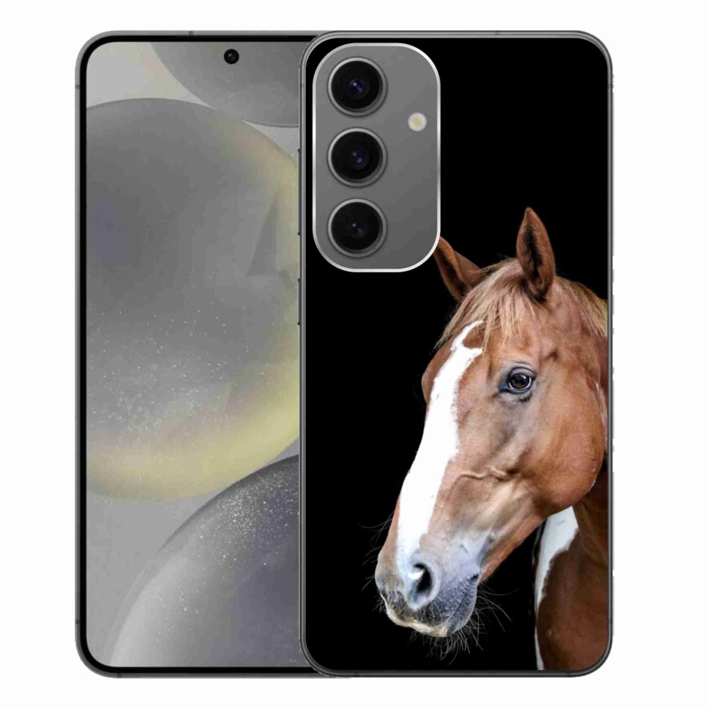 Zselés borítás mmCase Samsung Galaxy S24+ - barna ló 3