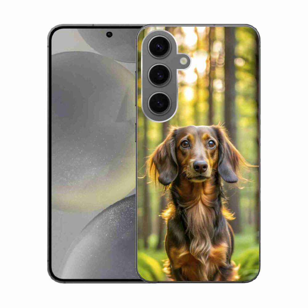 Zselés borítás mmCase Samsung Galaxy S24 készülékhez - tacskó 4