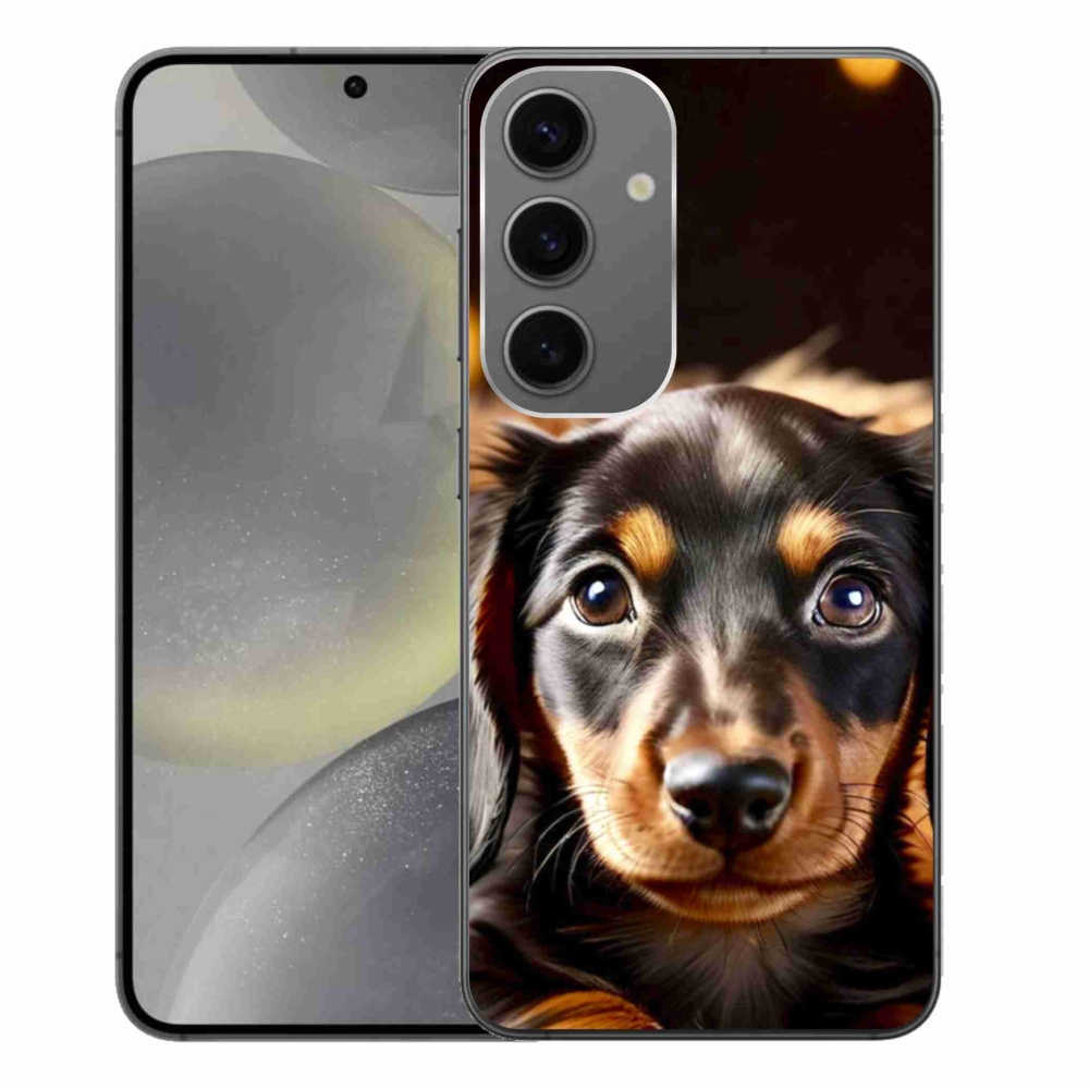 Zselés borítás mmCase Samsung Galaxy S24+ - tacskóhoz