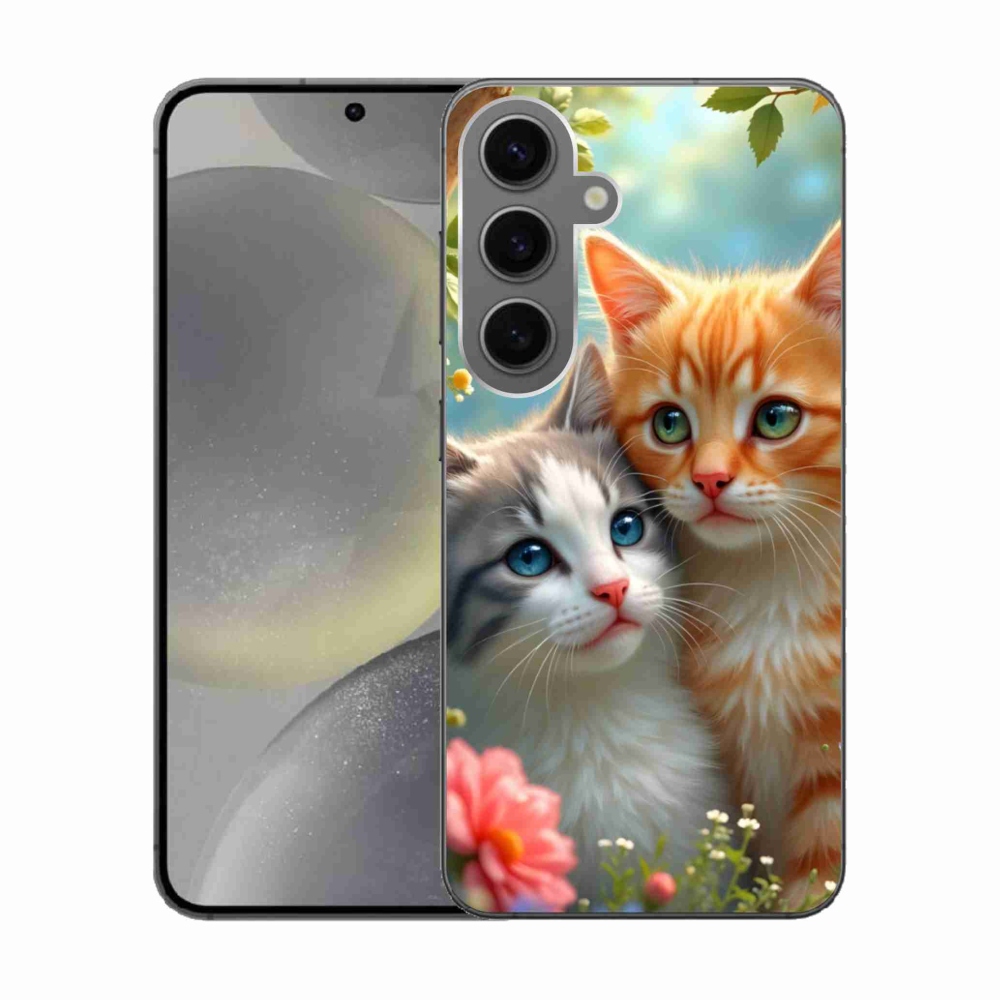 Gél borítás mmCase Samsung Galaxy S24 készülékhez - macskaszerelem 2