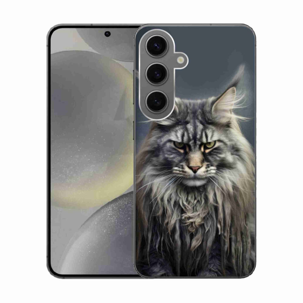 Gél borítás mmCase Samsung Galaxy S24 készülékhez - macskaszem nézet 4