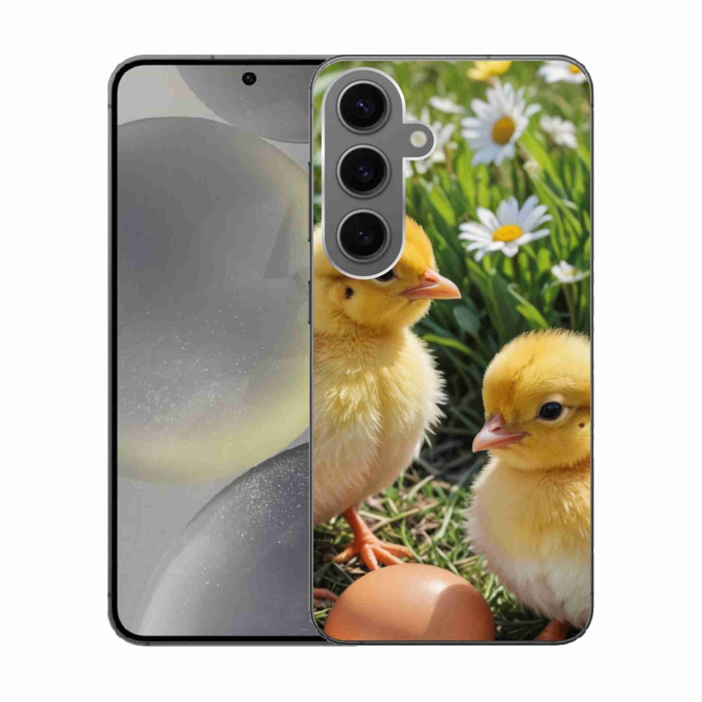 Gél védőhuzat mmCase Samsung Galaxy S24 - csirkékhez